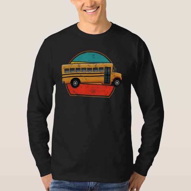 Camiseta Cool School Bus Driver Costume For Men And Women V (Frente)