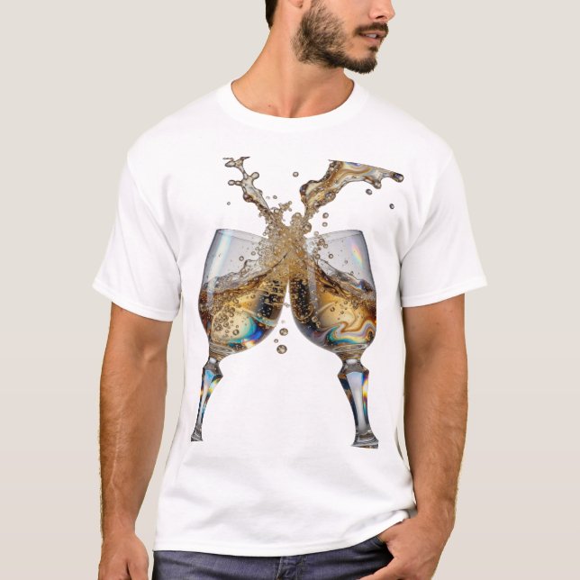 Camiseta Cool Silver CHEERS (Frente)