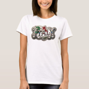 Camiseta Cool Silver ITALY Statement