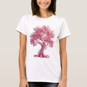 Camiseta Cool Silver PINK TREE