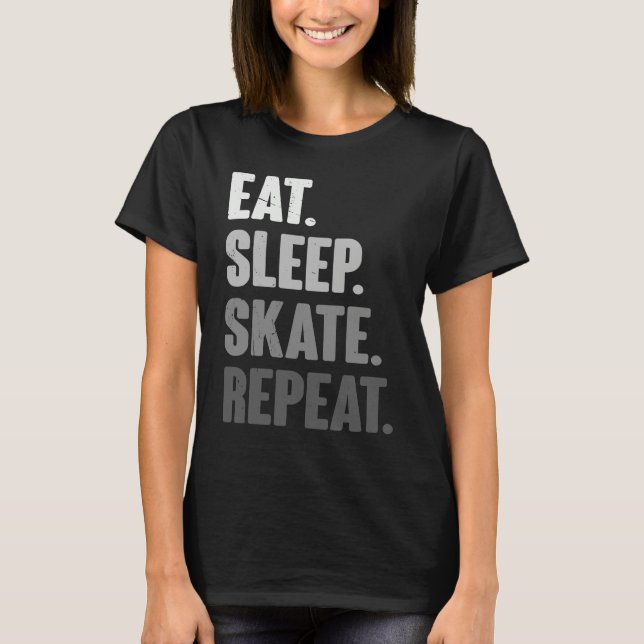 Camiseta Cool Skateboarding  Skateboard Skateboarder Skater (Frente)
