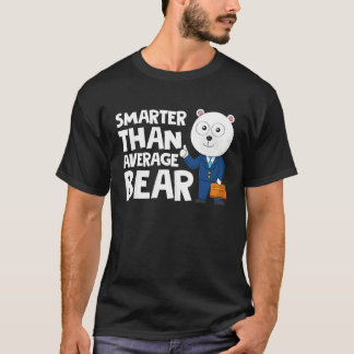 Camiseta Cool Smarter Than Average Bear Polar Bear
