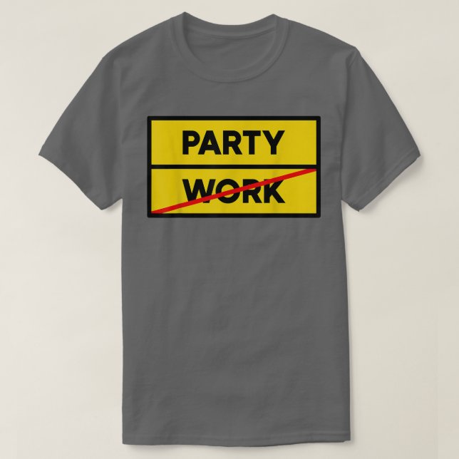 Camiseta Cool Statement Party Motivation Festival  (Frente do Design)