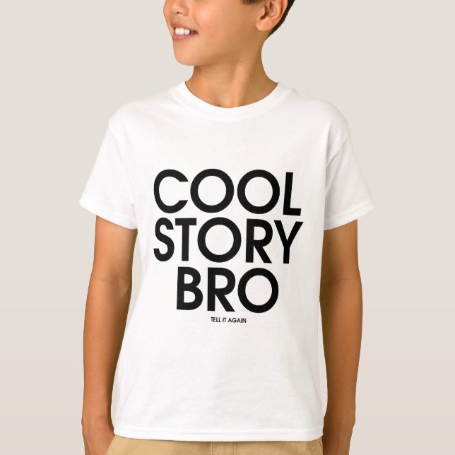 Camiseta Cool Story Bro Meme (Frente)