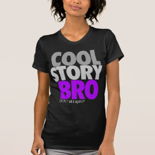 Camiseta Cool Story Bro (Purple)