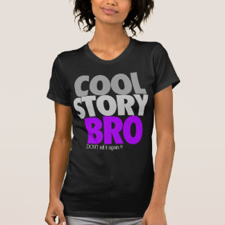 Camiseta Cool Story Bro (Purple)