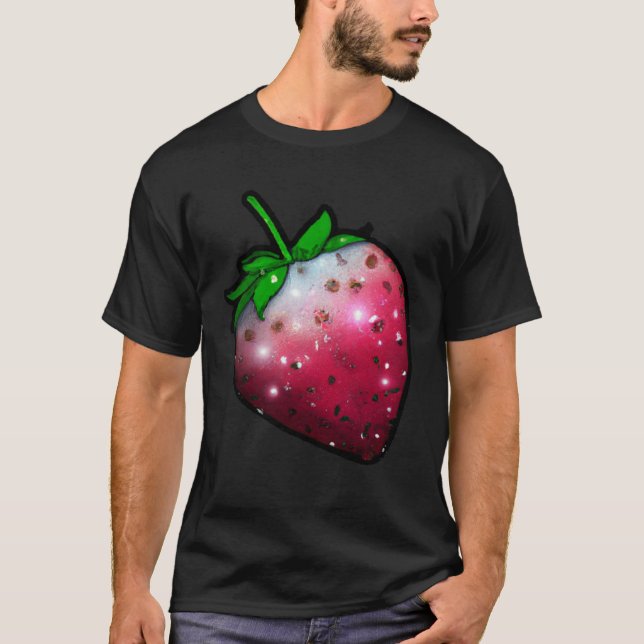 Camiseta Cool strawberry fruit art strawberry  farmer 2 (Frente)