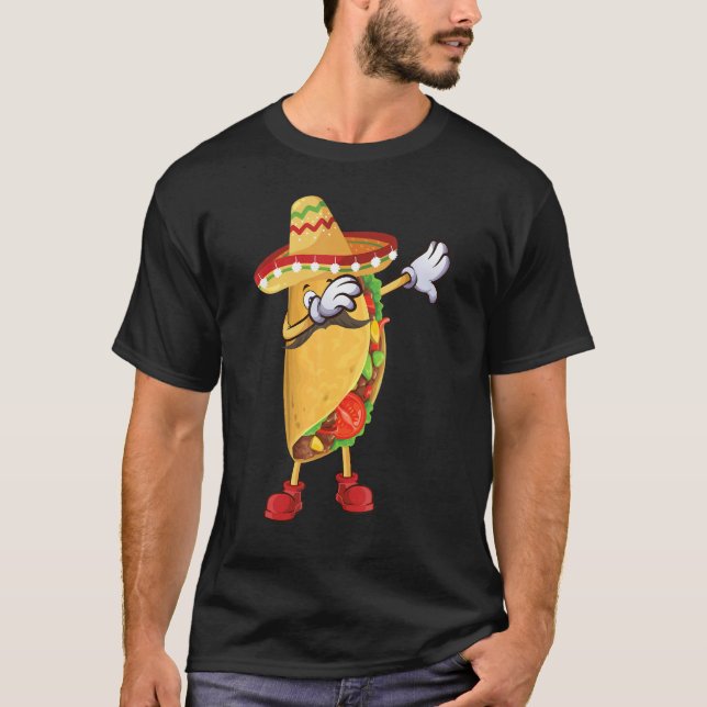 Camiseta Cool Taco For Men Women Cinco De Mayo Fiesta Mexic (Frente)