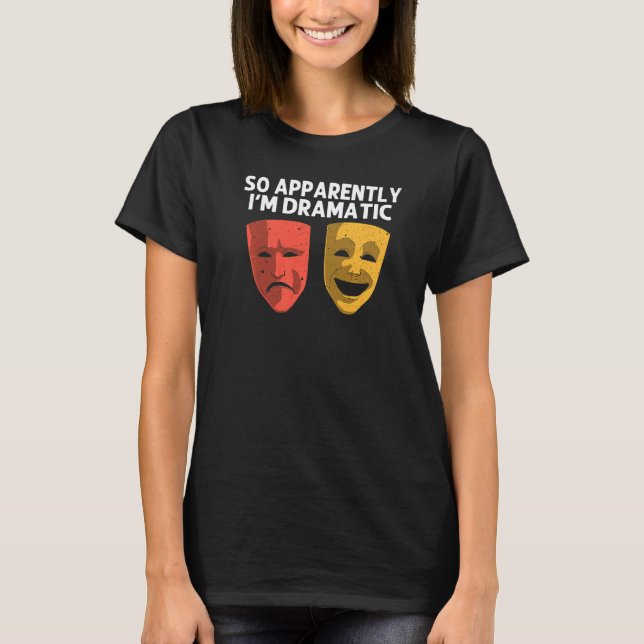 Camiseta Cool Theater For Men Women Broadway Musical Theatr (Frente)