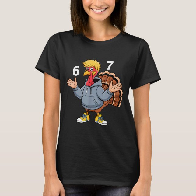 Camiseta Cool Turkey 67 Funny Hip Hop Hoodie 67 Thanksgivin (Frente)