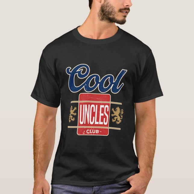 Camiseta Cool Uncles Club For New Uncle Father's Day Uncle  (Frente)
