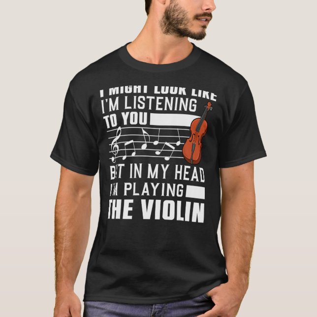 Camiseta Cool Violin For Men Women Violinist Player Viola C (Frente)