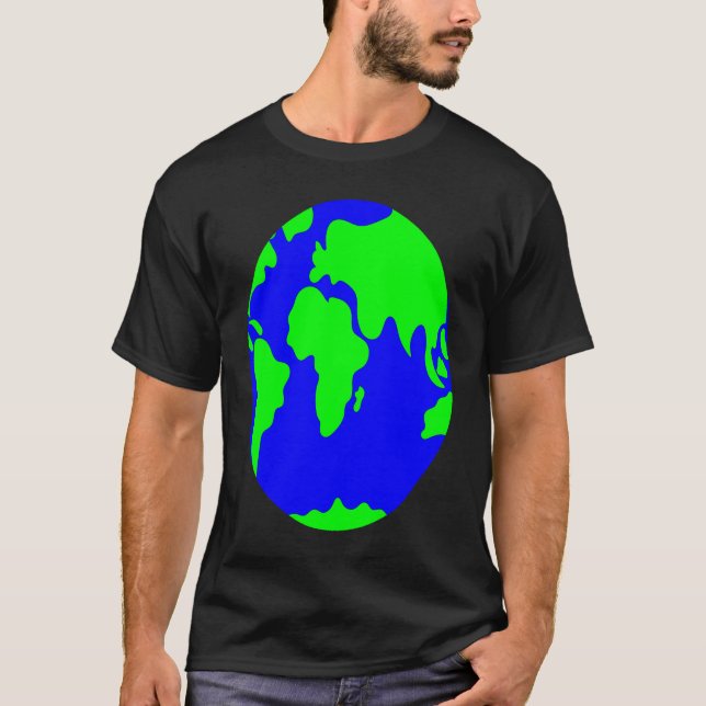 Camiseta Cool Wear World Map Outfit Graphic Style Tees & Co (Frente)