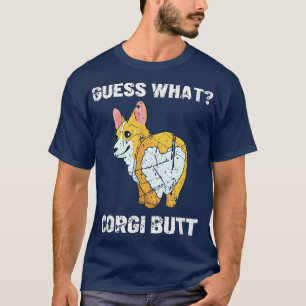 Camiseta Cool Welsh Corgis Kawaii Dog Lover Guess What Corg