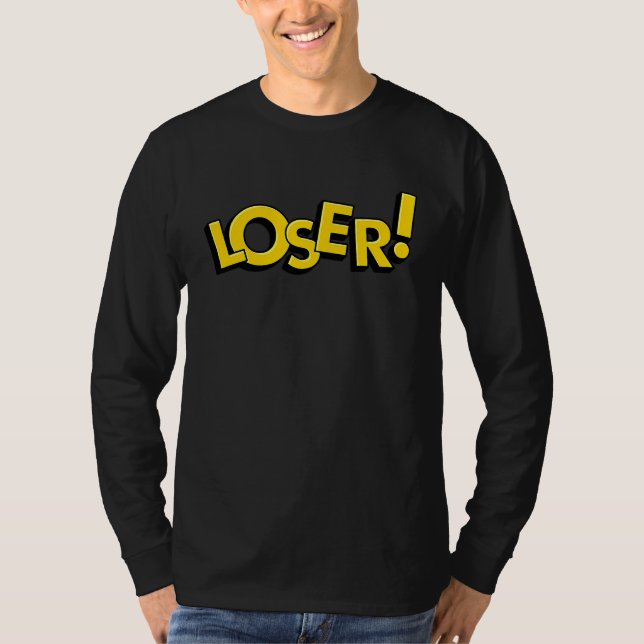 Camiseta Cool What a Loser Outfit Illustration Fashion Grap (Frente)
