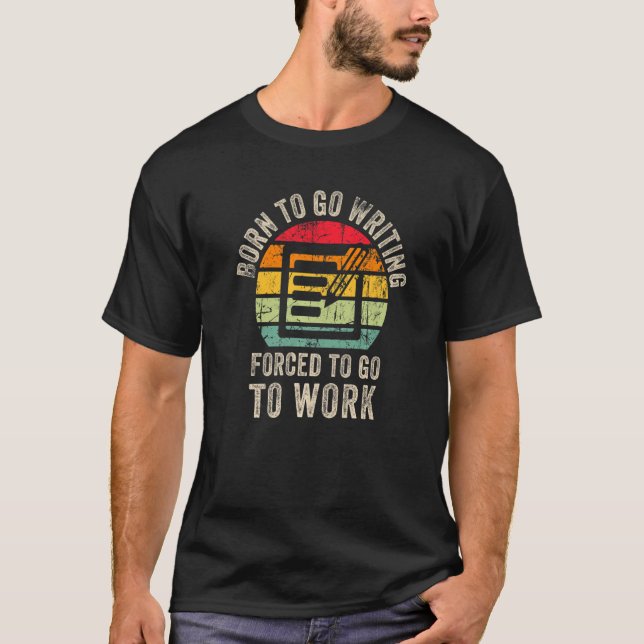 Camiseta Cool Writing Writer Graphic Writing Write Men Wome (Frente)
