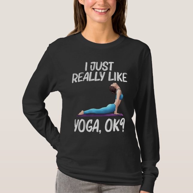 Camiseta Cool Yoga For Men Women Yogi Physical Exercise The (Frente)