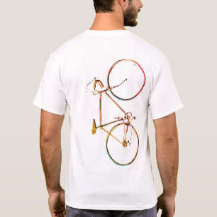 Camiseta coolbike graphic.bicycle para motociclistas à mod