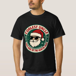 Camiseta Coolest Uncle This Side of the North Pole | Retro