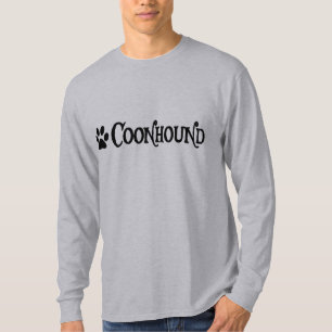 Camiseta Coonhound (estilo do pirata com pawprint)