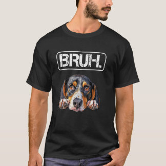 Camiseta Coonhound Walker Tree Bruh Amante de Cachorro Engr