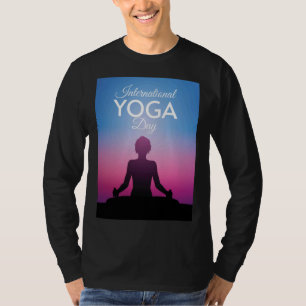Camiseta Coop Premium do Dia Internacional do Yoga