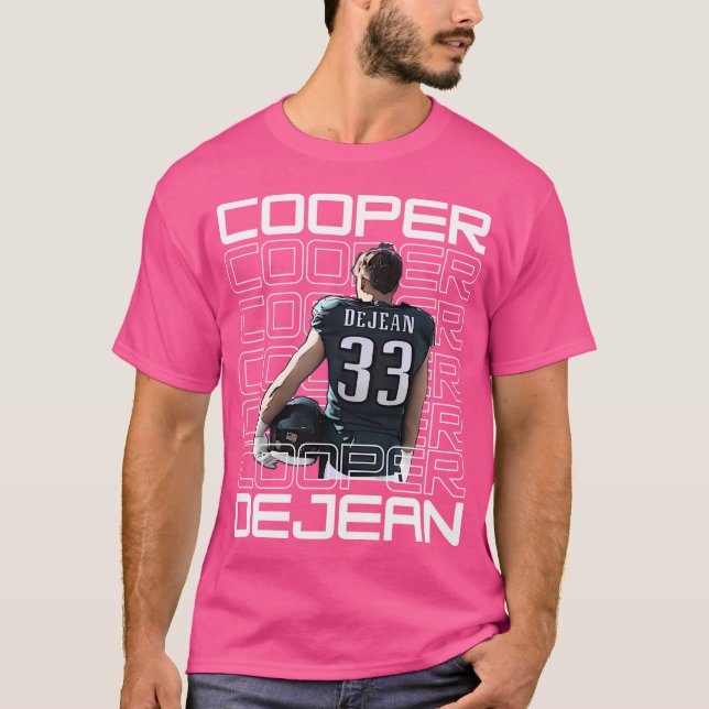 Camiseta Cooper Dejean 33 Phil Futebol Cartoon Kfcd002 (Frente)