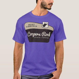 Camiseta Coopers Rock State Forest West Virginia Welcome Si