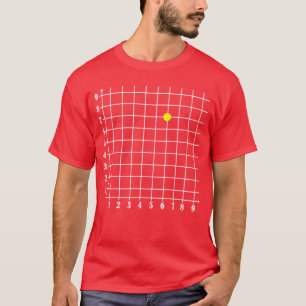 Camiseta Coordenada 67 Professor de Matemática Engraçado 67