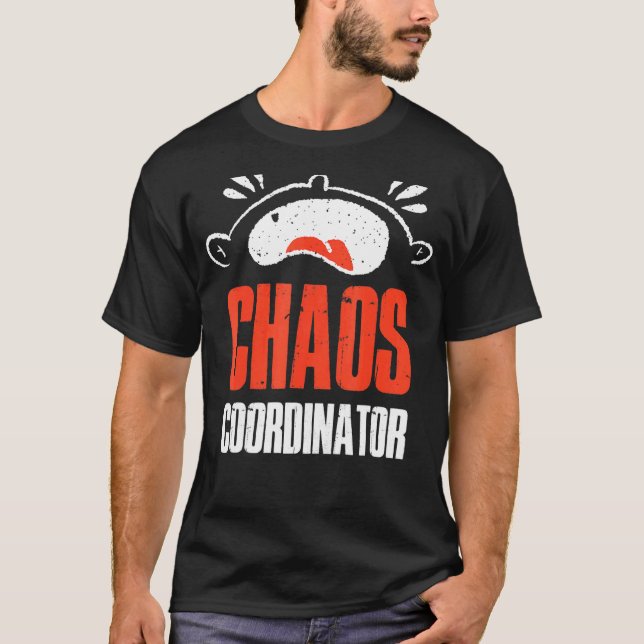 Camiseta Coordenador de Caos (Frente)