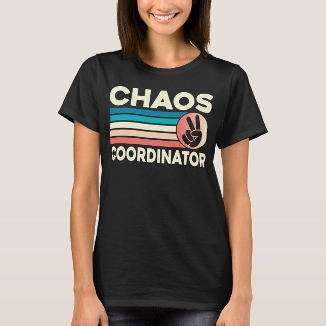Camiseta Coordenador de Caos (Frente)