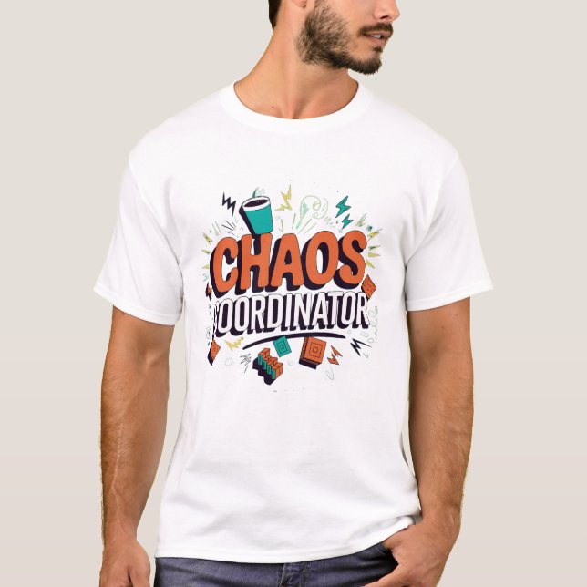 Camiseta Coordenador de caos (Frente)