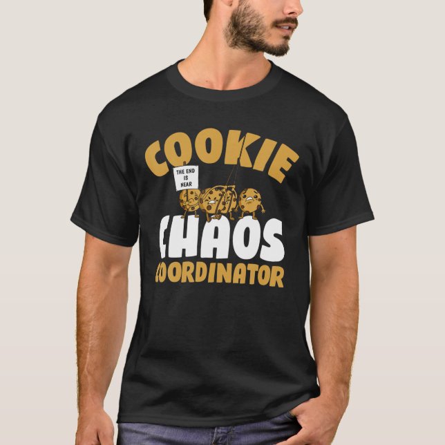 Camiseta Coordenador de Caos de Cookie (Frente)