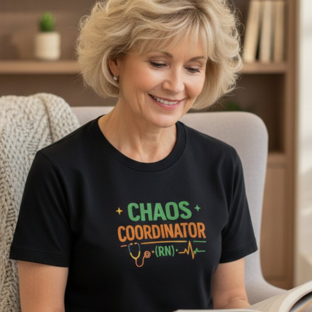 Camiseta Coordenador de Caos Enfermeiro (Criador carregado)