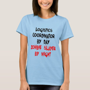 Camiseta Coordenador de Logística da Camada Zombie