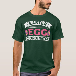 Camiseta Coordenador de Ovos de Páscoa Páscoa De Caça De Ov