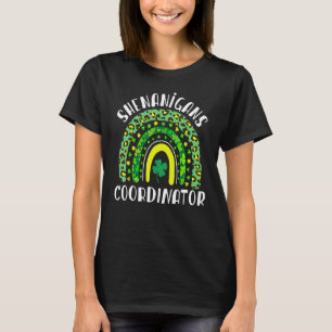 Camiseta Coordenador de Travessuras Dia de São Patrício Arc
