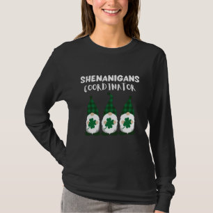 Camiseta Coordenador de Travessuras Dia de São Patrício Gno