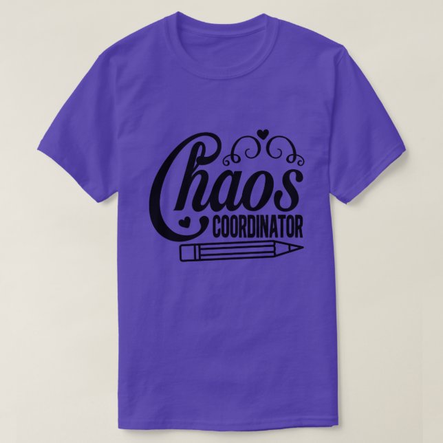 Camiseta Coordenador do caos01 (Frente do Design)