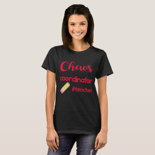Camiseta Coordenador do Caos - Design do Professor