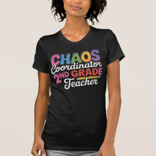 Camiseta Coordenador do Caos Professor de Segundo Grau