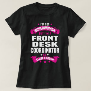 Camiseta Coordenador do Front Desk