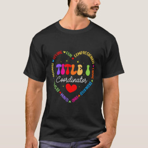 Camiseta Coordenador do Título Groovy 1 Leitura do Título G