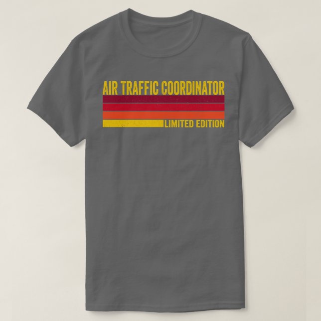 Camiseta Coordenador do tráfego aéreo (Frente do Design)