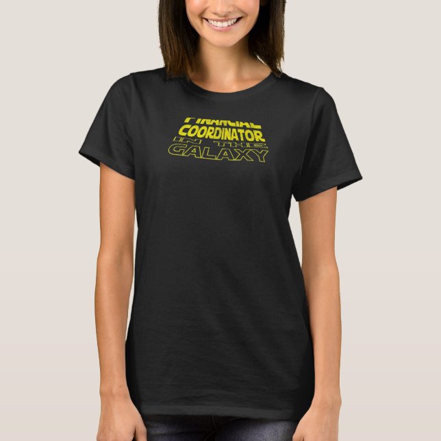 Camiseta Coordenador Financeiro  Espaço Verso (Frente)