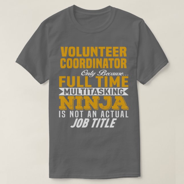 Camiseta Coordenador Voluntário 12 (Frente do Design)