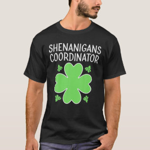 Camiseta Coordenadora de Mulheres Shenanigans do Dia de São