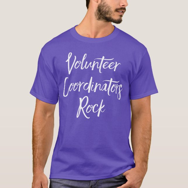 Camiseta Coordenadores de Voluntários Rock Nacional Voluntá (Frente)