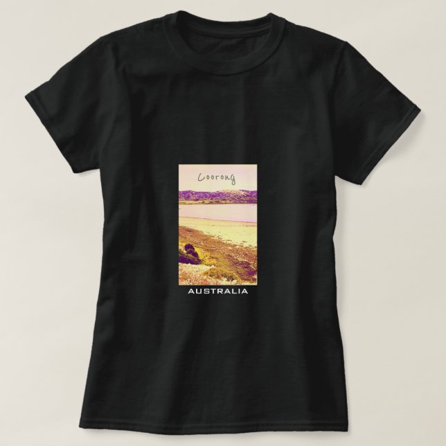 Camiseta Coorong National Park viagem (Frente do Design)