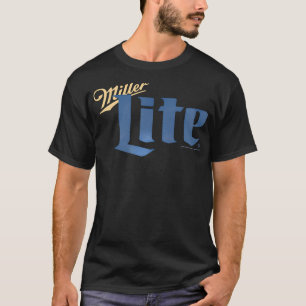 Camiseta Coors Miller Lite Classic Design frente e trás